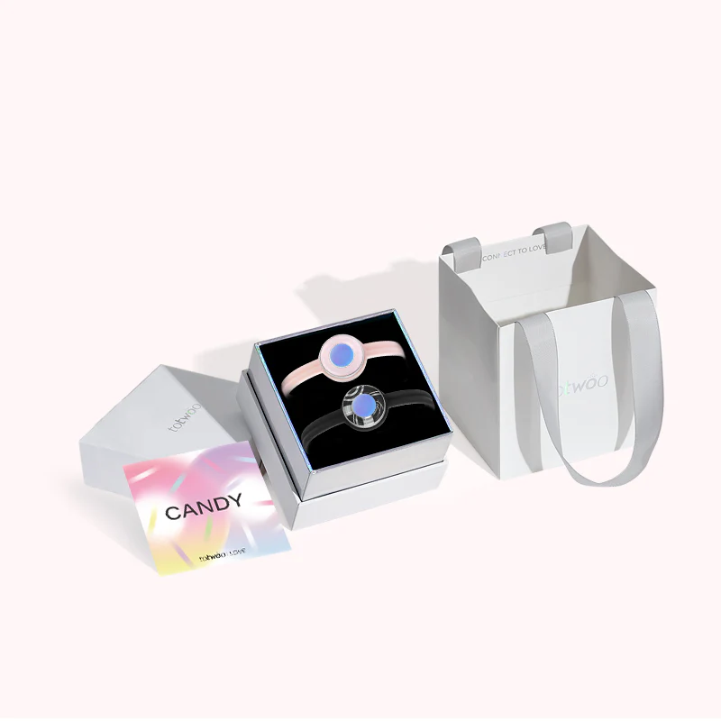 Candy Original & Wave Touch Bracelets (Black+Pink) - Image 10