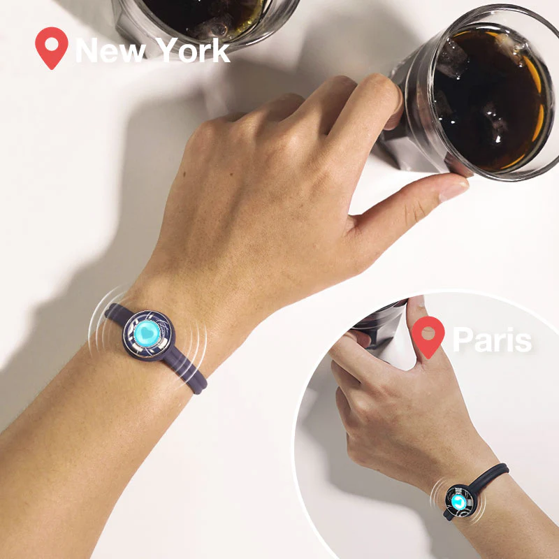 Candy Wave Touch Bracelet Single (Berry Blue) - Image 4