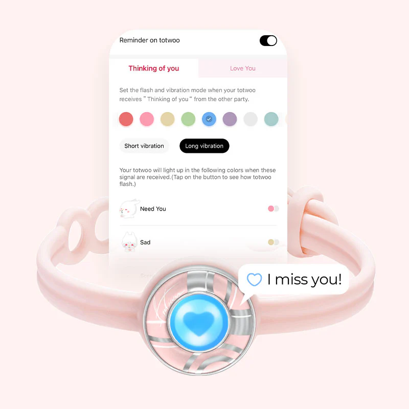 Candy Wave Touch Bracelet Single (Peach Blush) - Image 4