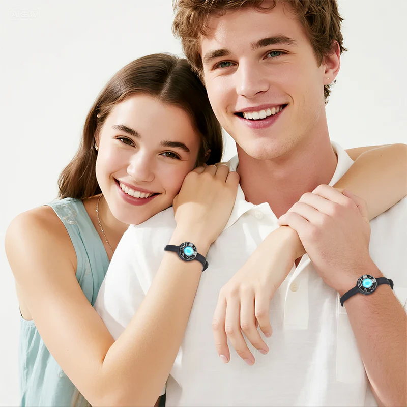 Candy Wave Touch Bracelets (Black+Black) - Image 5