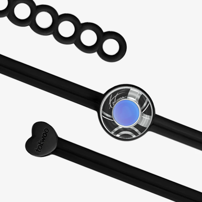 Candy Wave Touch Bracelets (Black+Black) - Image 9