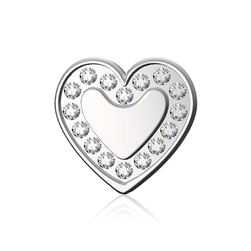 Crystal & Heart Charms for Morse Love Bracelets - Image 13