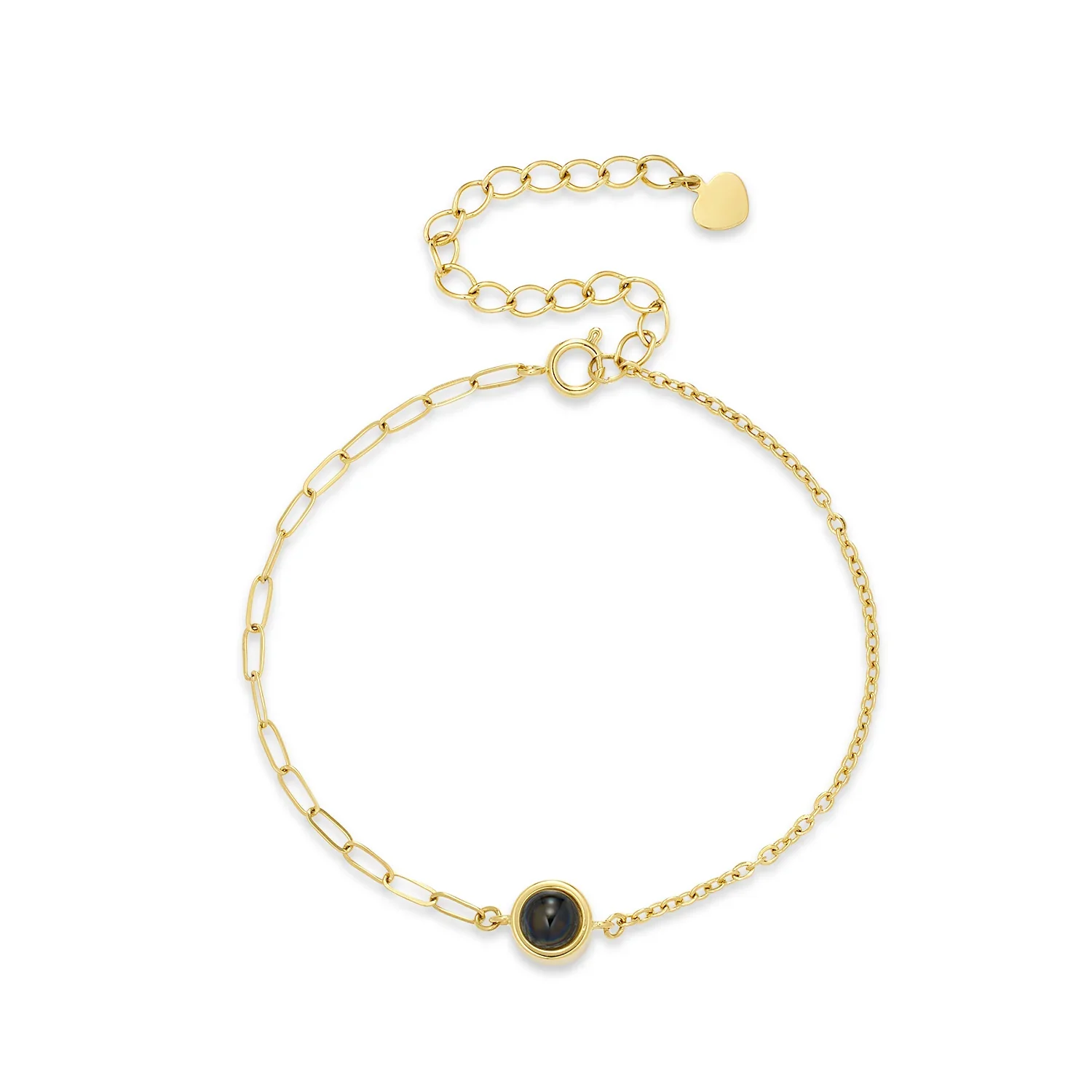 Custom Dual Chain Photo Bracelet - Image 8
