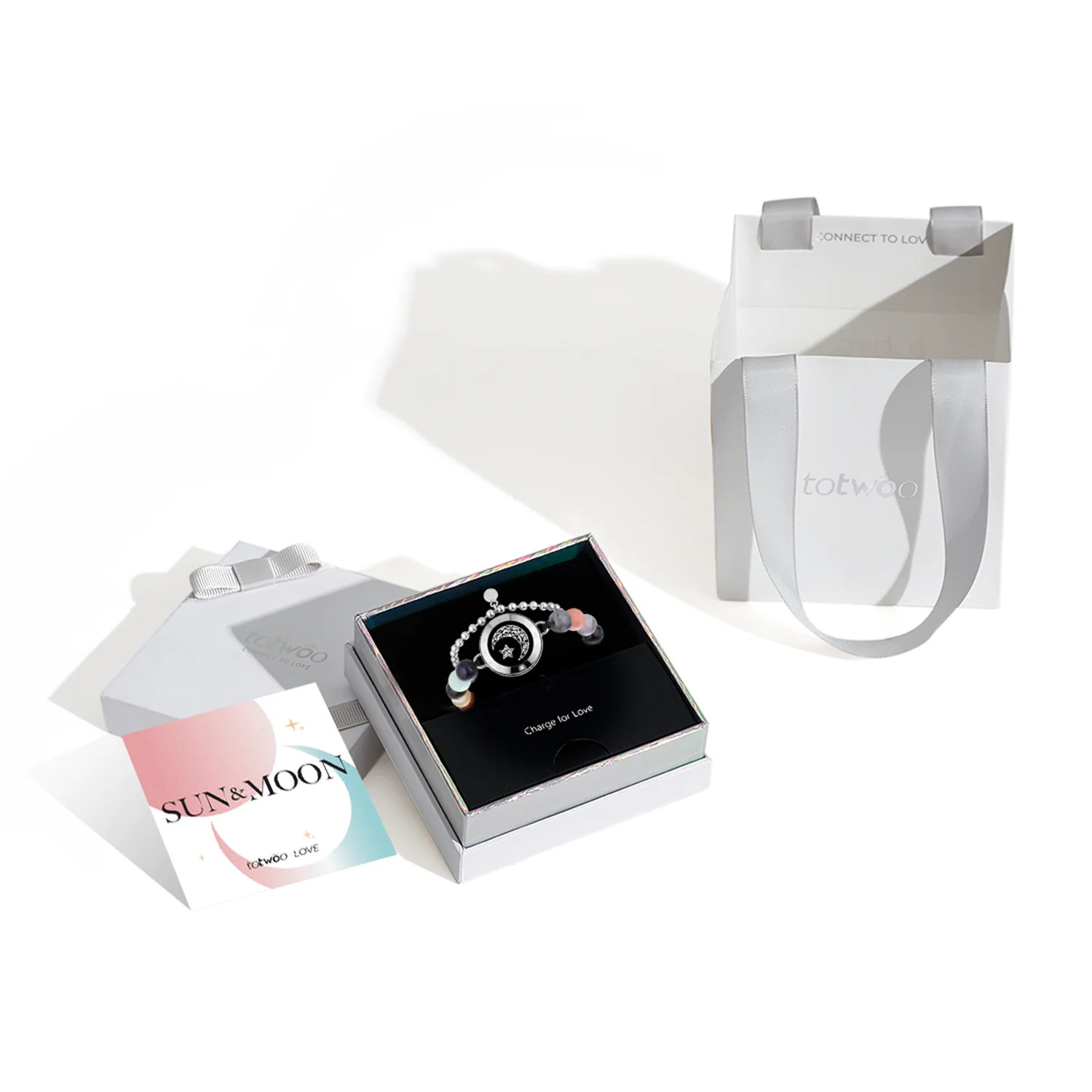 Moon Touch Bracelet with Energy Beads - Image 7