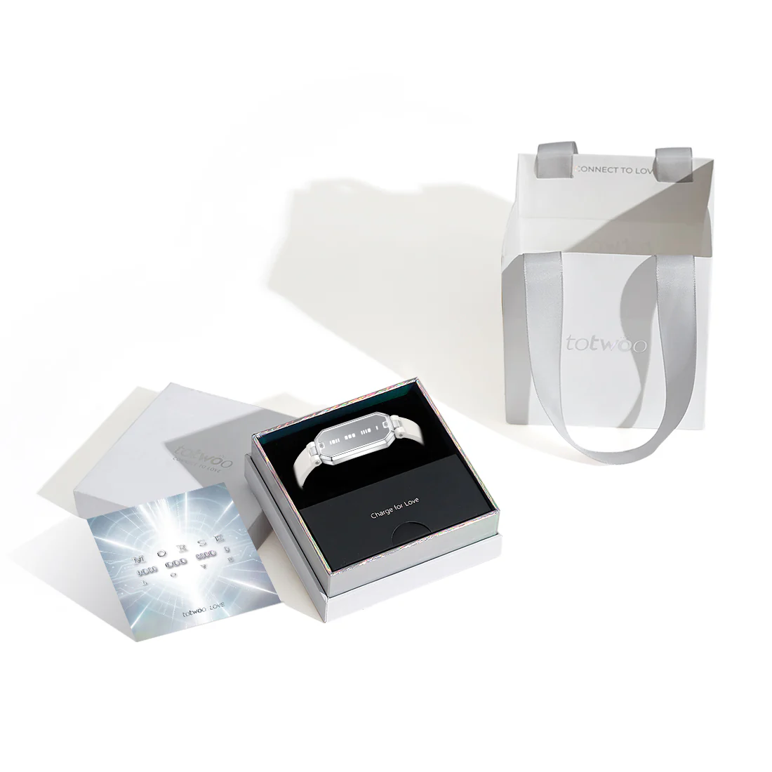 Morse Love Touch Bracelet with White Silicone Single - Image 10