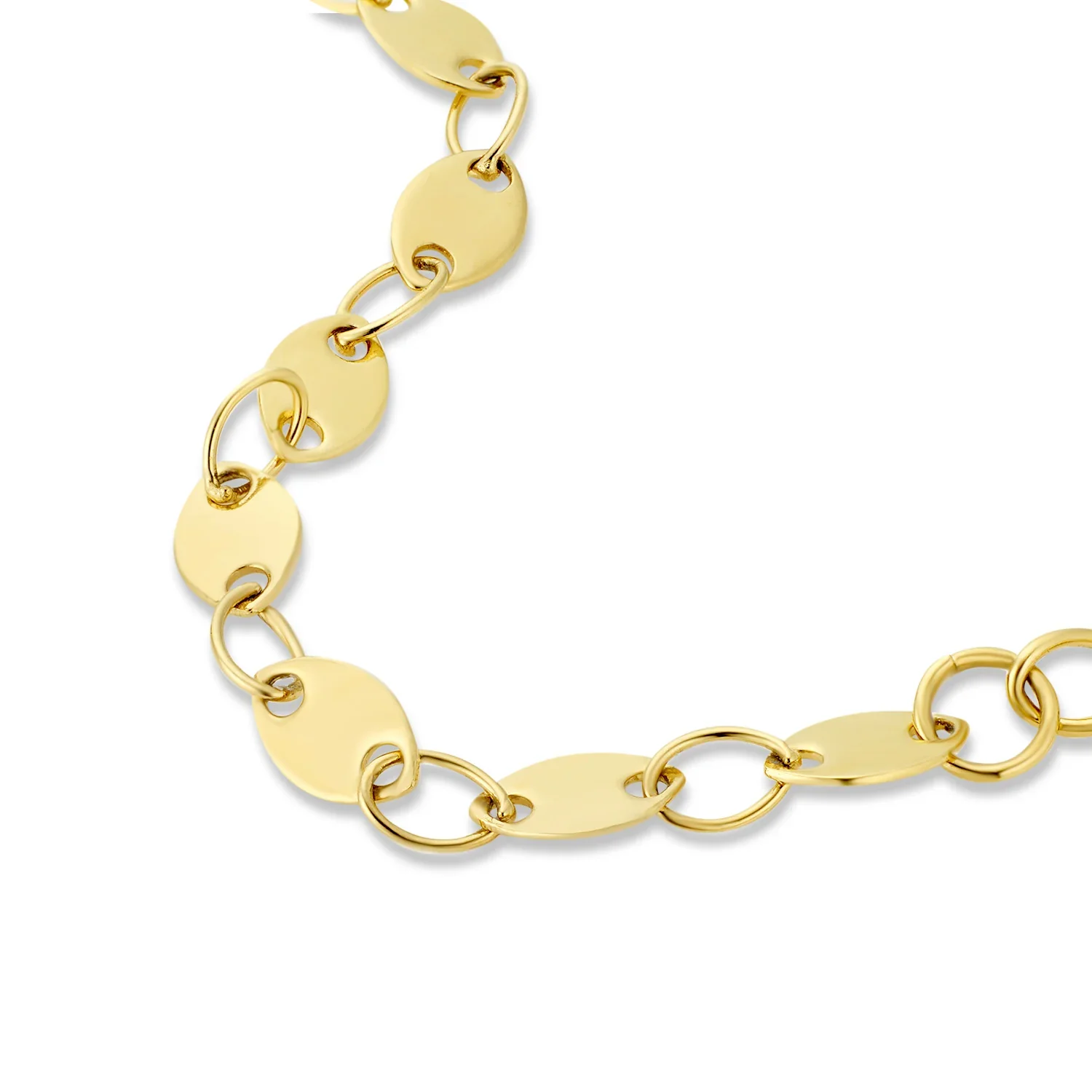 Personalized Olive Shaped Chain Photo Projection Bracelet - Image 5
