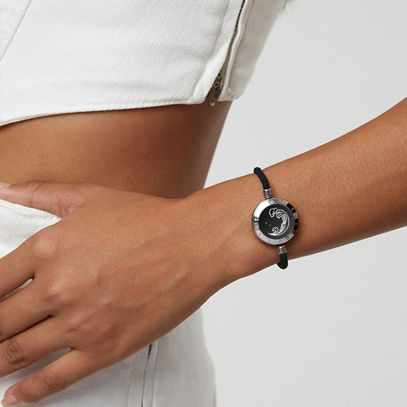 Sea Touch Bracelet with Milan Rope Single (Silver) - Image 3