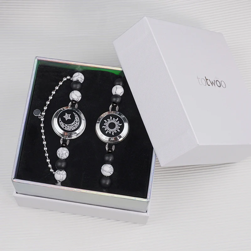 Sun & Moon Touch Bracelets with Matching Beads - Image 8