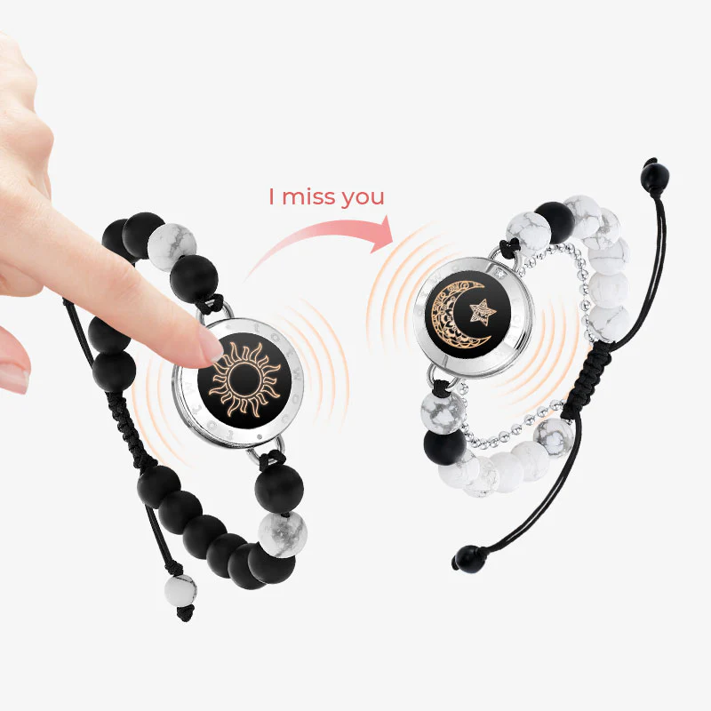 Sun&Moon Touch Bracelets with Matching Beads Single - Image 3