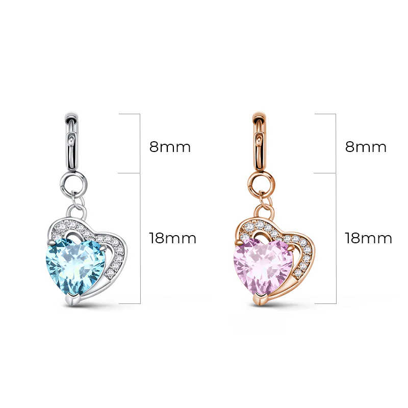 Totwoo Birthstone Charms (Silver/Rose Gold) - Image 10