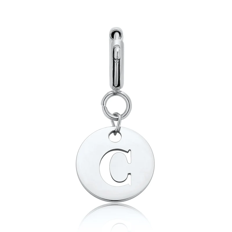 Totwoo Letter Charm (Silver/Rose Gold/Black) - Image 16