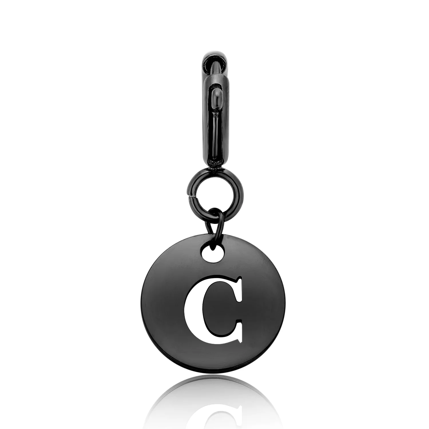Totwoo Letter Charm (Silver/Rose Gold/Black) - Image 17