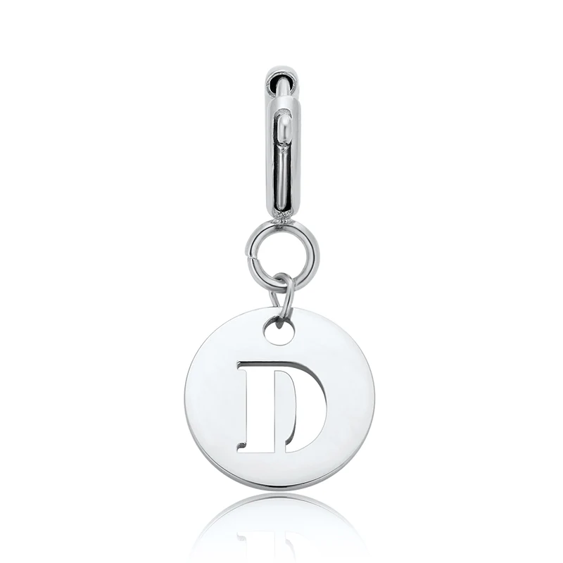 Totwoo Letter Charm (Silver/Rose Gold/Black) - Image 19