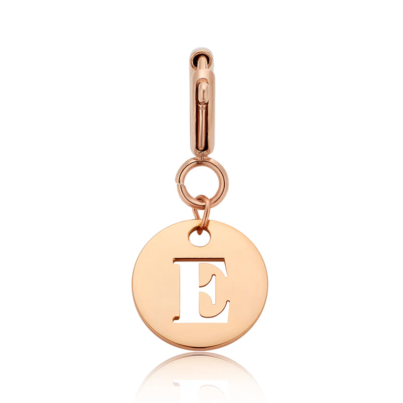 Totwoo Letter Charm (Silver/Rose Gold/Black) - Image 21