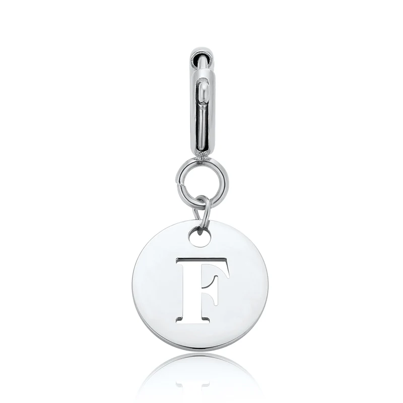 Totwoo Letter Charm (Silver/Rose Gold/Black) - Image 25