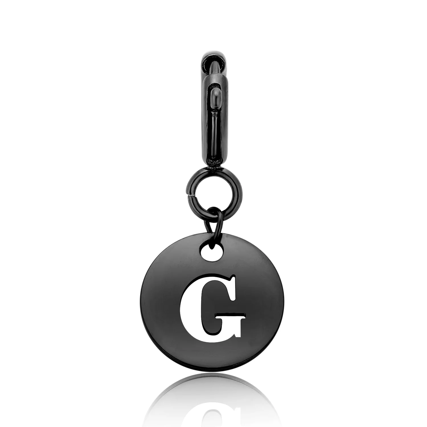 Totwoo Letter Charm (Silver/Rose Gold/Black) - Image 29