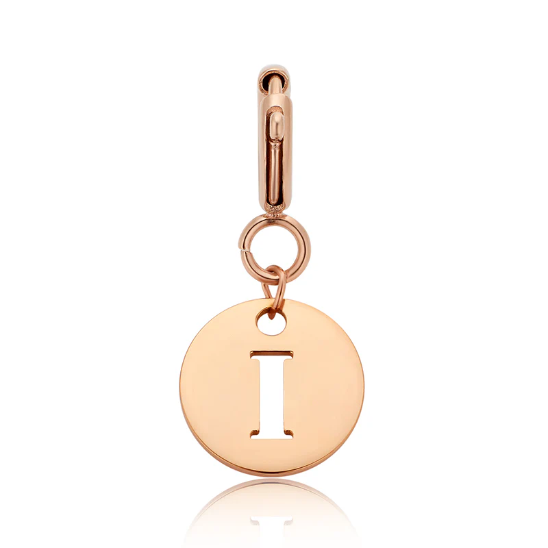 Totwoo Letter Charm (Silver/Rose Gold/Black) - Image 33