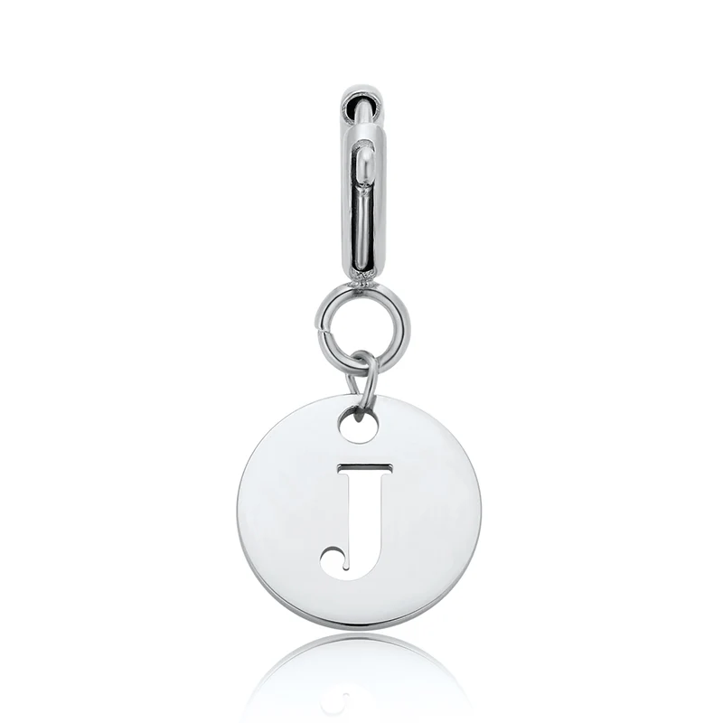 Totwoo Letter Charm (Silver/Rose Gold/Black) - Image 37