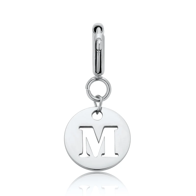 Totwoo Letter Charm (Silver/Rose Gold/Black) - Image 46
