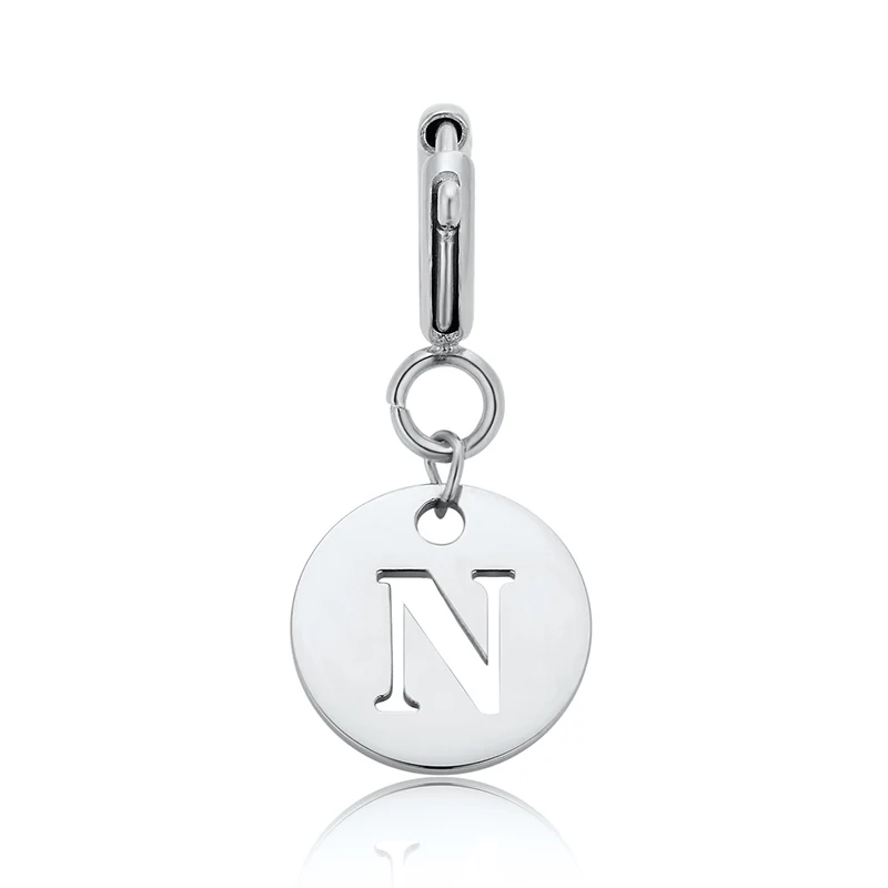 Totwoo Letter Charm (Silver/Rose Gold/Black) - Image 49