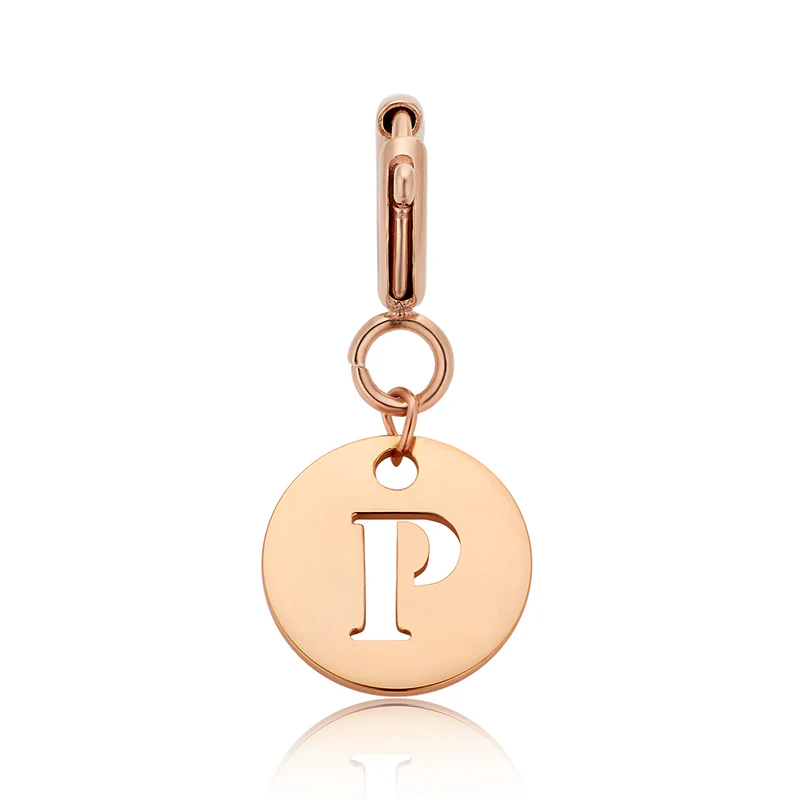 Totwoo Letter Charm (Silver/Rose Gold/Black) - Image 54