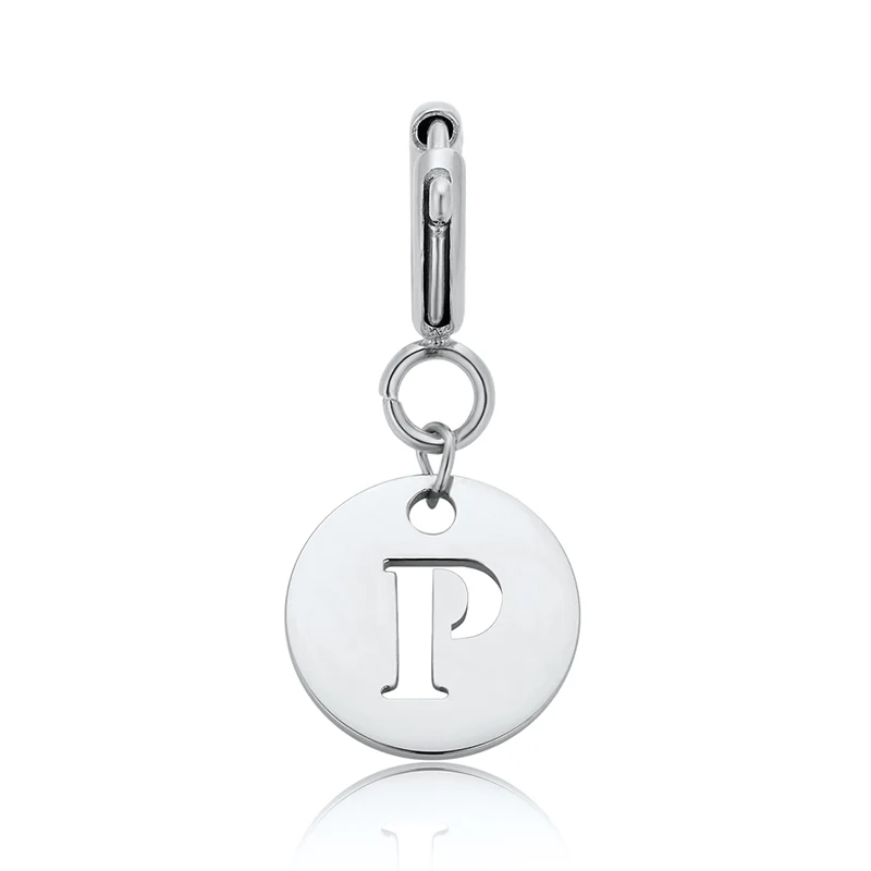 Totwoo Letter Charm (Silver/Rose Gold/Black) - Image 55