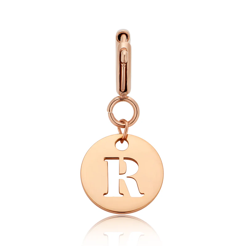 Totwoo Letter Charm (Silver/Rose Gold/Black) - Image 60
