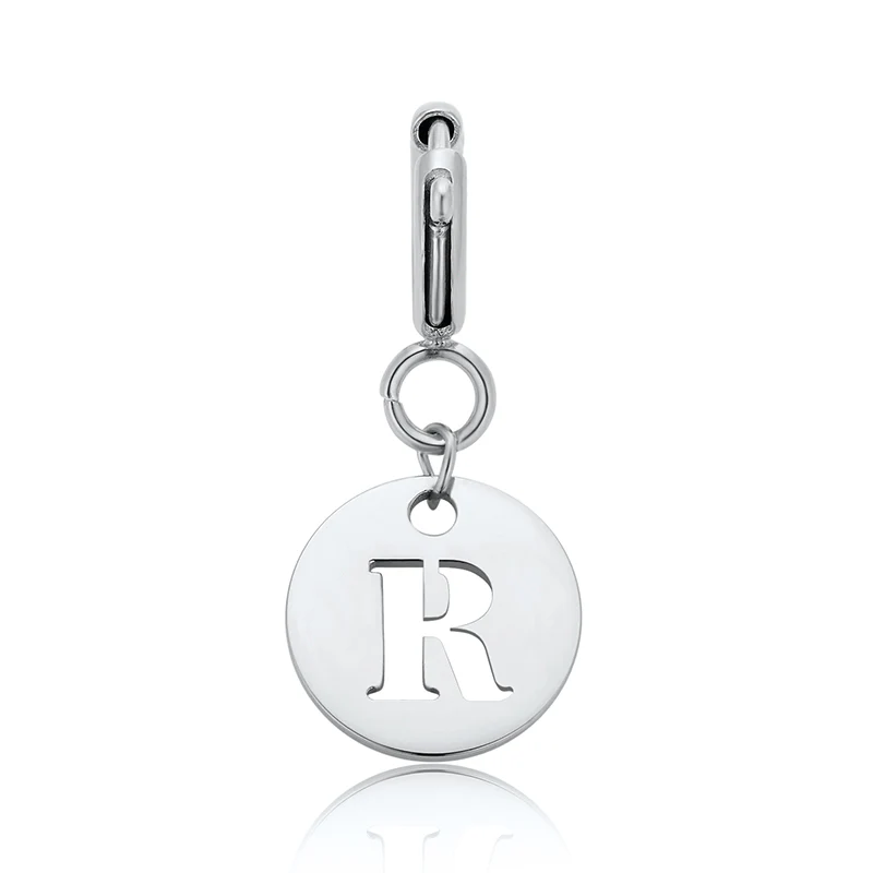Totwoo Letter Charm (Silver/Rose Gold/Black) - Image 61