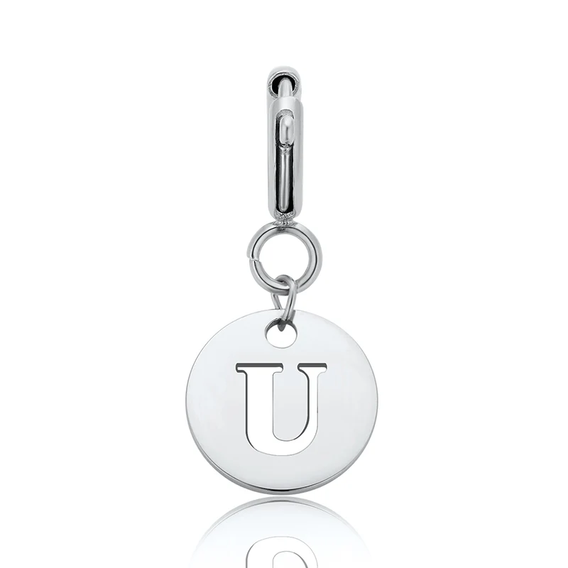 Totwoo Letter Charm (Silver/Rose Gold/Black) - Image 70