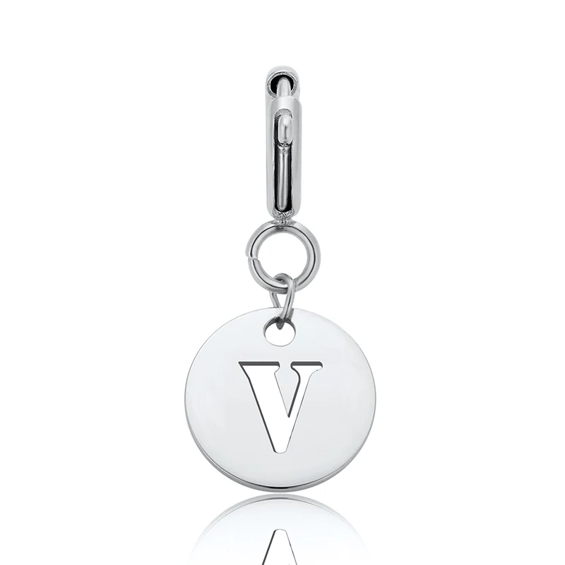 Totwoo Letter Charm (Silver/Rose Gold/Black) - Image 73