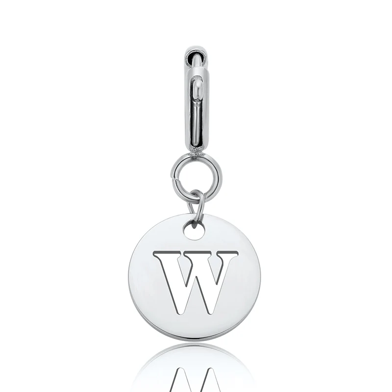 Totwoo Letter Charm (Silver/Rose Gold/Black) - Image 76