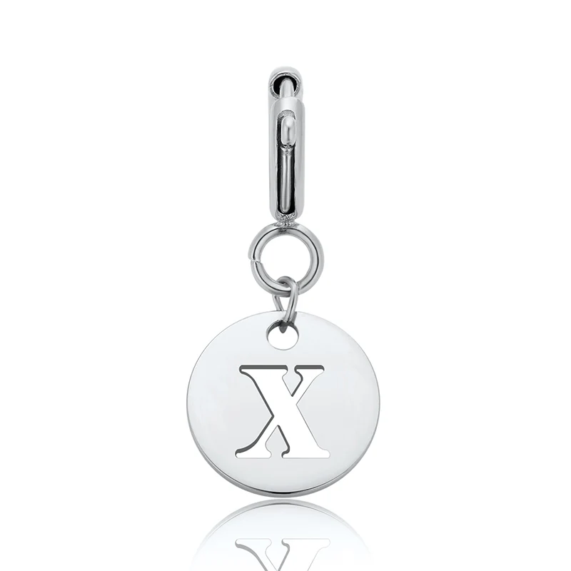 Totwoo Letter Charm (Silver/Rose Gold/Black) - Image 79