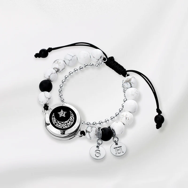 Totwoo Letter Charm (Silver/Rose Gold/Black) - Image 8