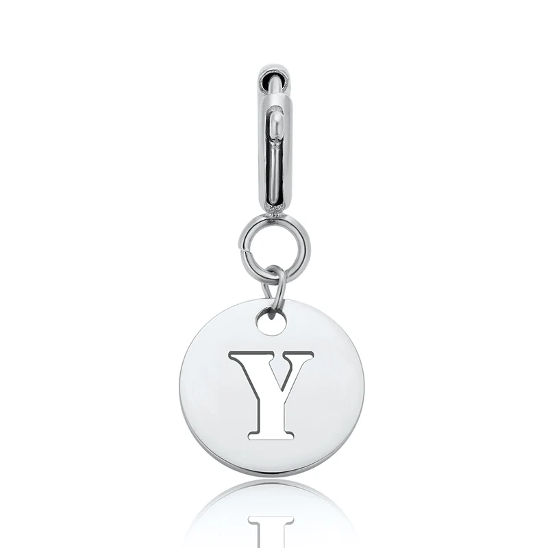 Totwoo Letter Charm (Silver/Rose Gold/Black) - Image 82