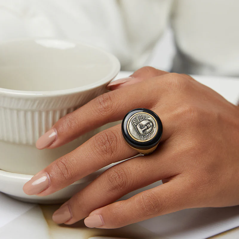 totwoo MEET Hermes Greek Coin Smart Ring - Image 3