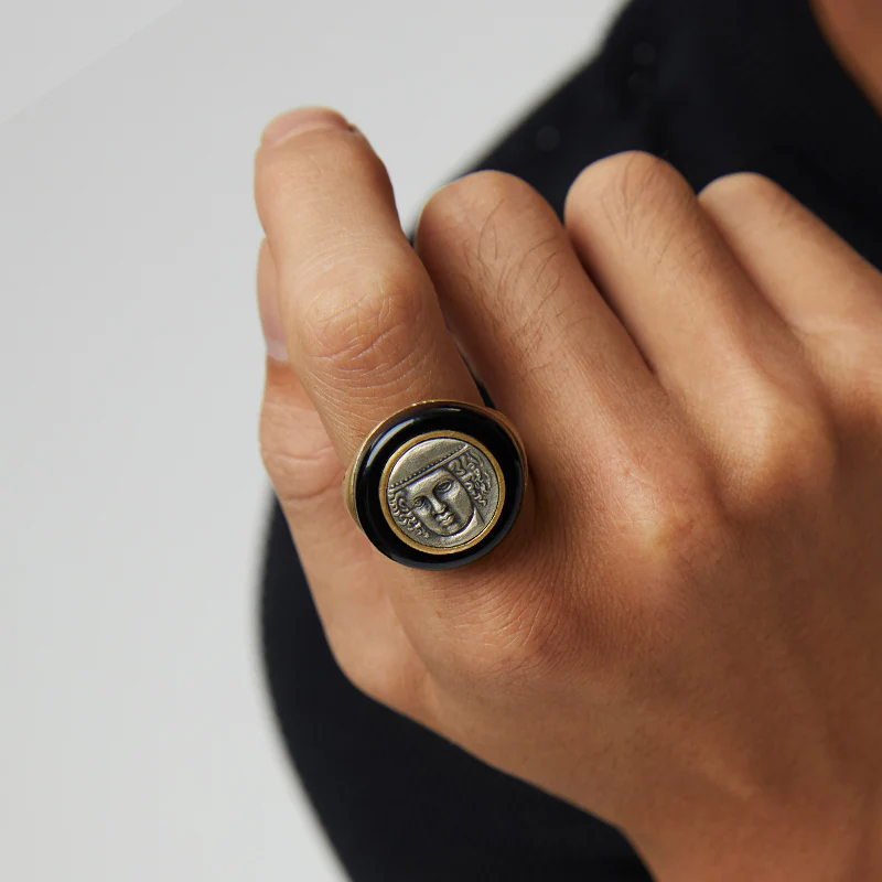 totwoo MEET Hermes Greek Coin Smart Ring - Image 4