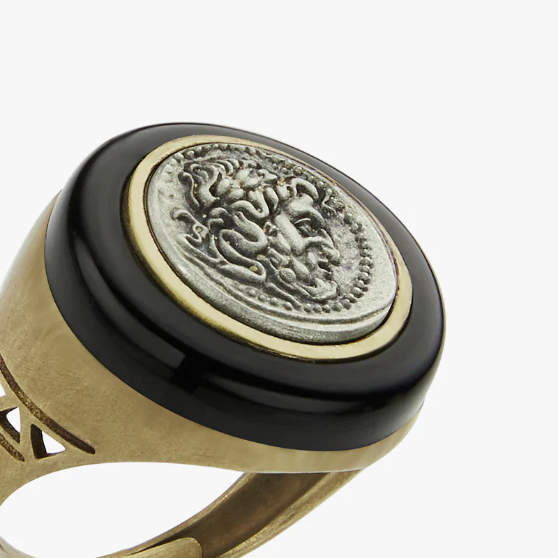 totwoo MEET Zeus Greek Coin Smart Ring - Image 4