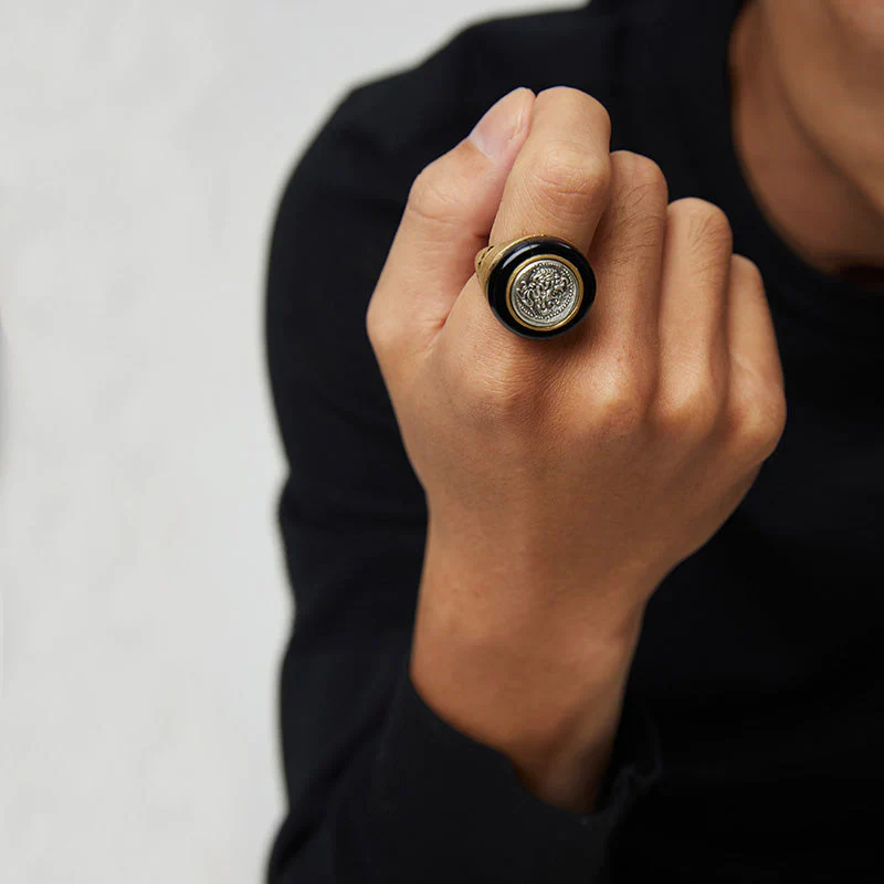 totwoo MEET Zeus Greek Coin Smart Ring - Image 6