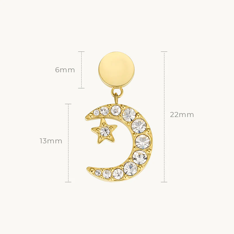 totwoo X Moon&Star Earring - Image 10