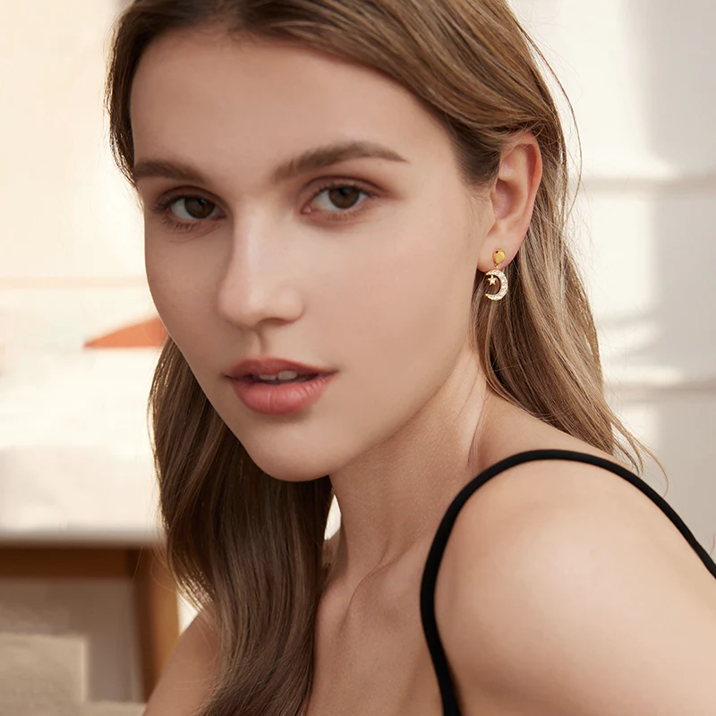 totwoo X Moon&Star Earring - Image 4