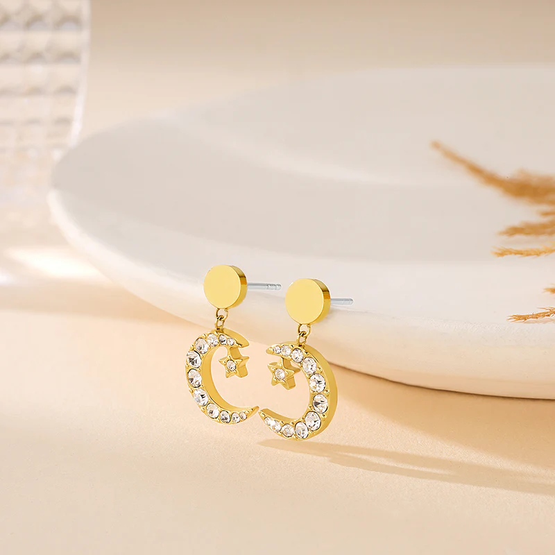 totwoo X Moon&Star Earring - Image 6