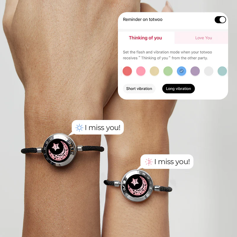 Totwoo Sun&Moon Touch Bracelets Set - Image 5