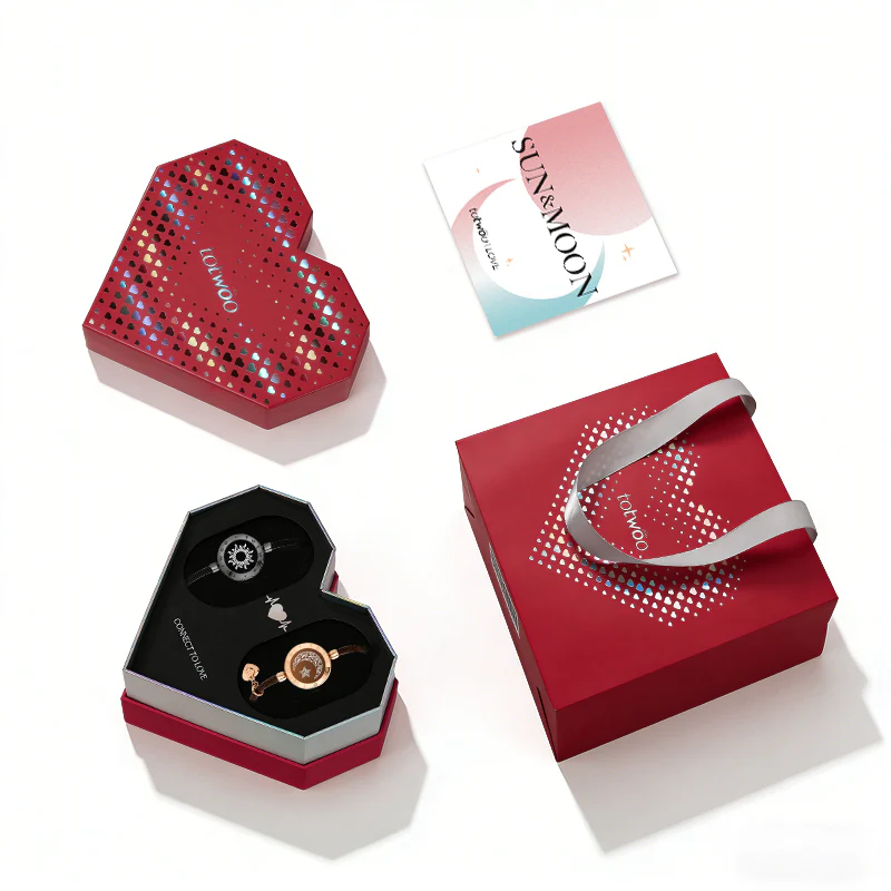 [Totwoo Signal Gift Box] Sun&Moon Touch Bracelets with Milan Rope - Image 12